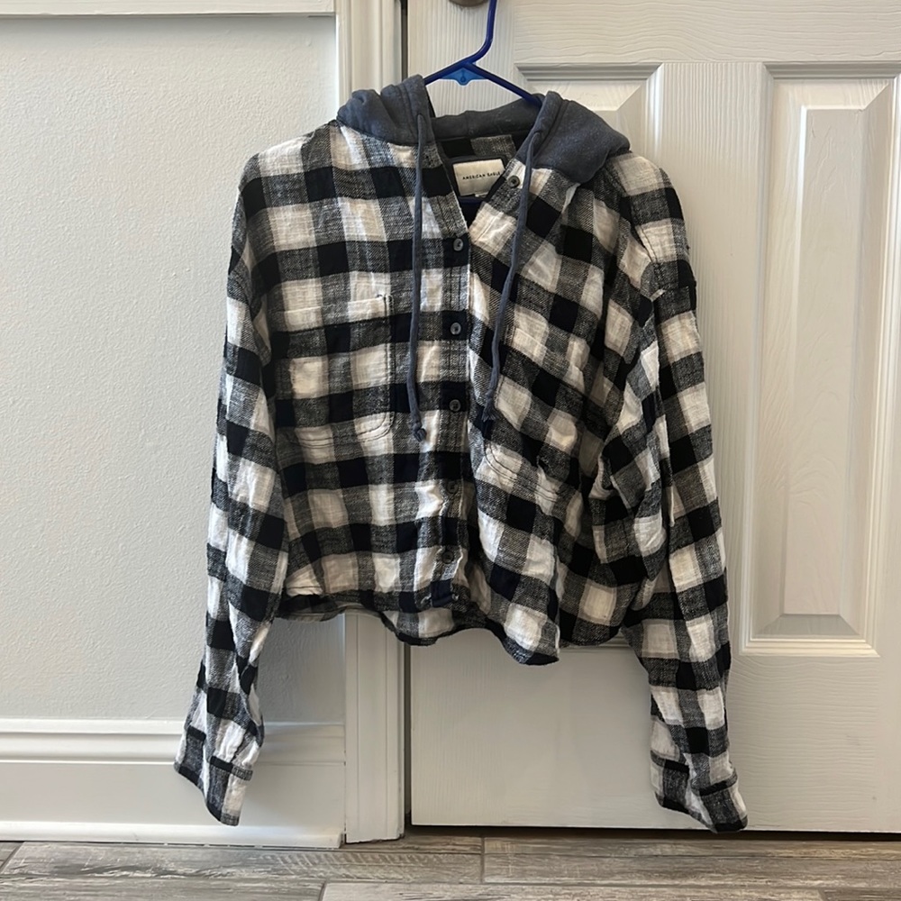 American eagle cropped sweatshirt